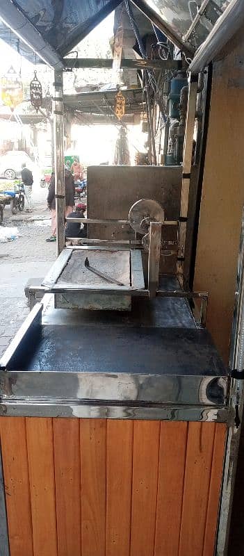 Burger Shawarma Counter For Sell 2