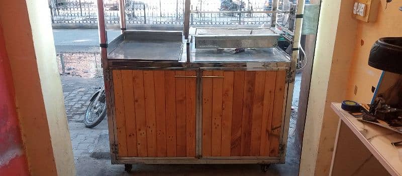 Burger Shawarma Counter For Sell 9