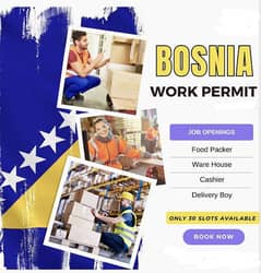 Bosnia Work Permit In Supermarket