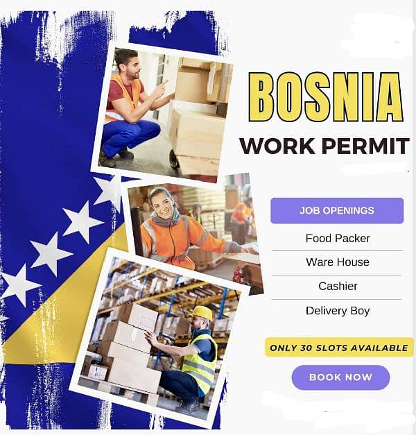 Bosnia Work Permit In Supermarket 0