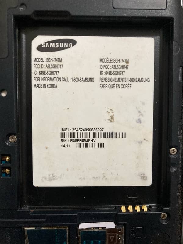 Samsung S3 Pta official approved for sale 12