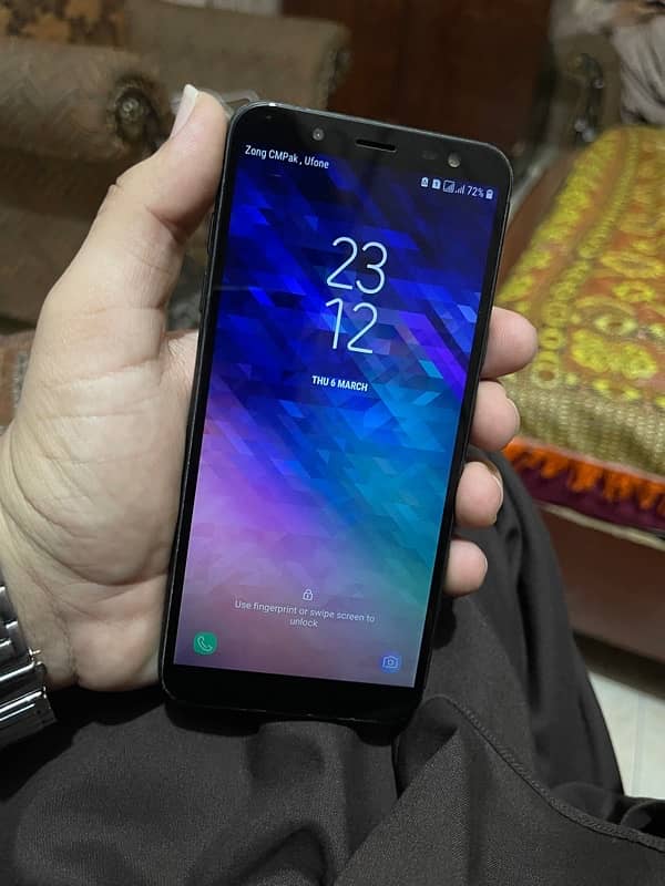 Samsung A6 4gb ram 64 gb memory 1