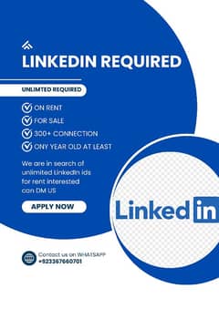 We are in search of unlimited LinkedIn