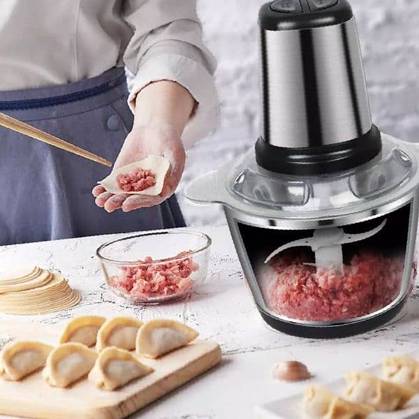 Chopper/ meat & vegetables chopper / 2 year warranty / steel blade 4