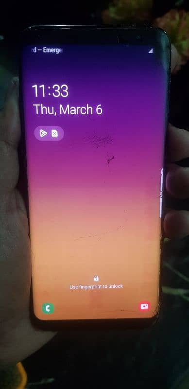 Samsung S8 Wifi user best. 4/64. Pta Non. Resnble fix price low 6