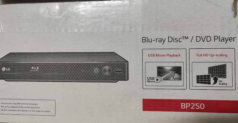 LG DVD & Blu-ray Player FHD 4