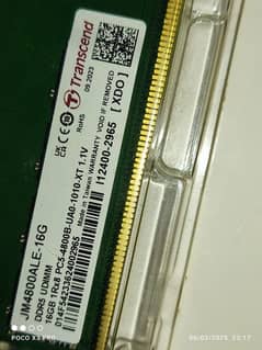 16GB DDR5 Ram