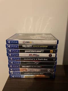 PS4 CDs (10)