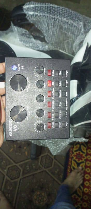 bm 800 sound card and choroma key for sell brand new 0