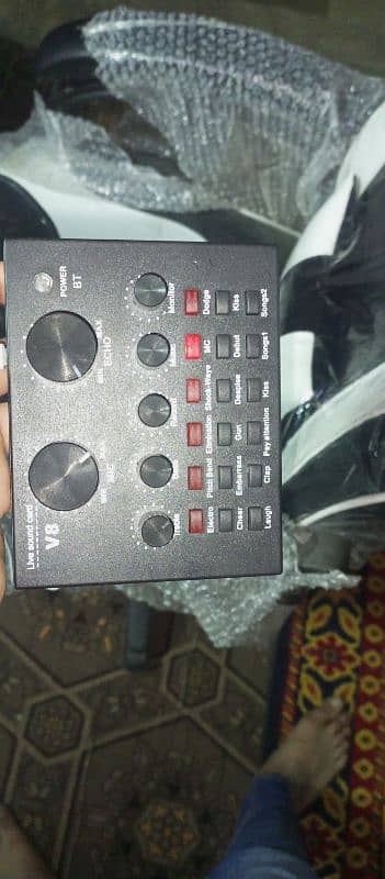 bm 800 sound card and choroma key for sell brand new 1