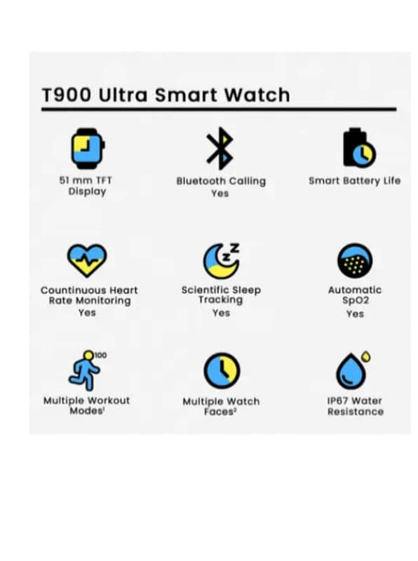 T900 Ultra Smart watch 10