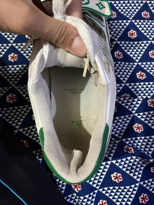 Louis Vuitton Lv trainer green 6