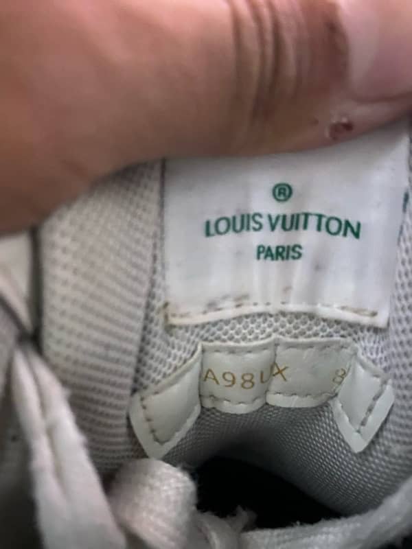 Louis Vuitton Lv trainer green 9