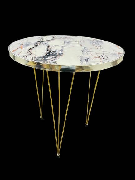 Modern Coffee Table | Gold Metal Legs Table | Luxury Side Table 1