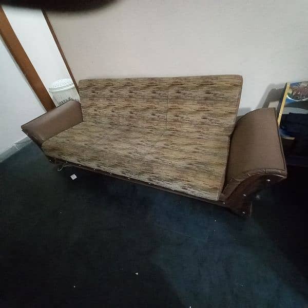 sofa cum bed in used condition 1