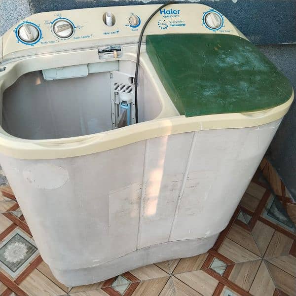 Haier washing machine n dryer 1