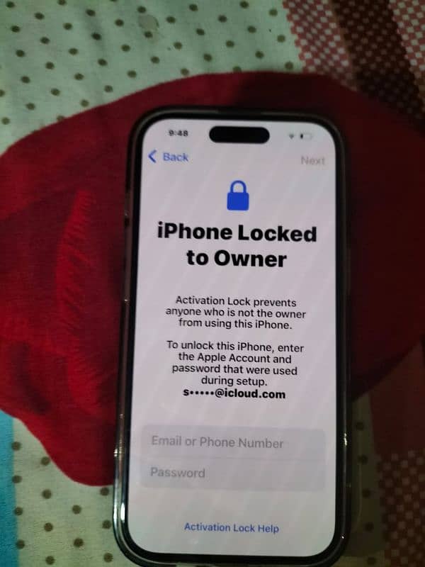 iphone 15 waterpack all ok set icloud locked to owner 1