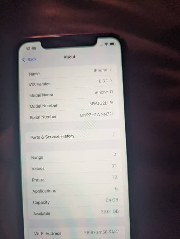 iPhone 11 jv 64gb sale and exchange with hotspot Mobile 2