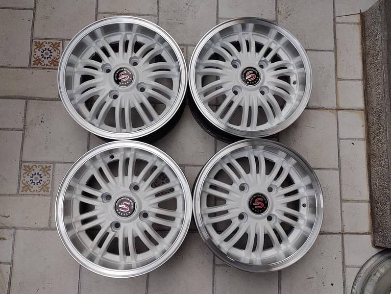 13 Inch 5.5JJ 114Pcd Deep Dish Rims 6