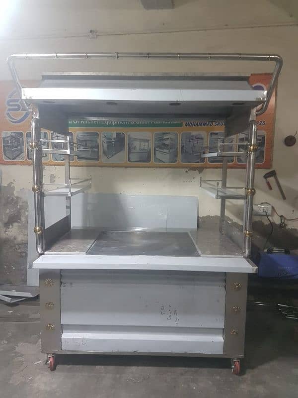 Burger shawarma counter hotplate 3fut 2