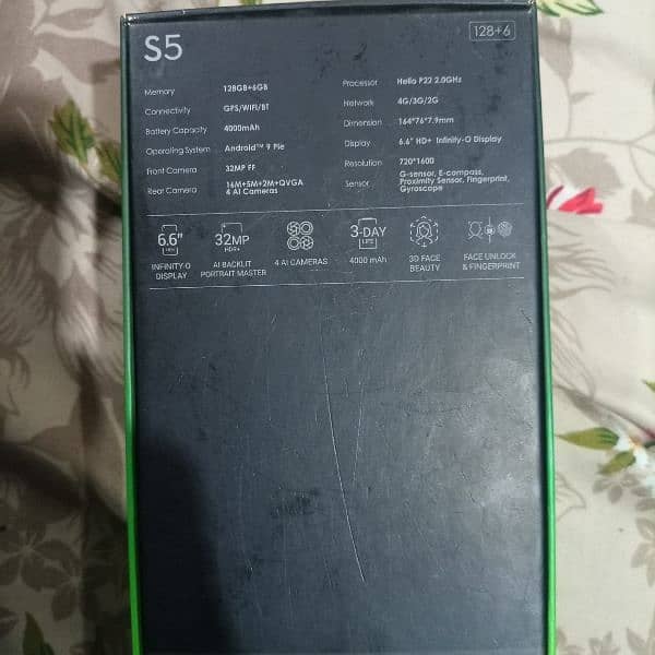 infinix s5 128/6 6