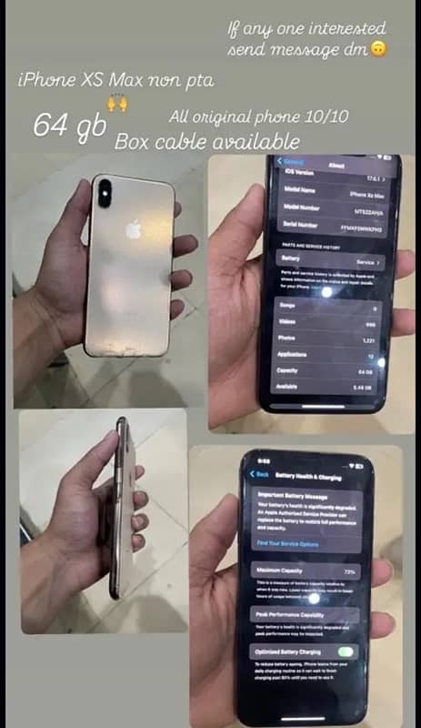 iPhone XS Max non 64 4