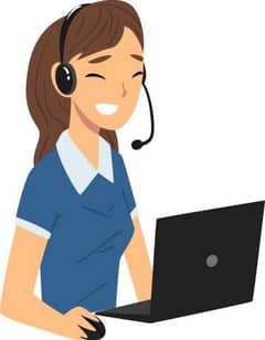 female call operater and take products orders