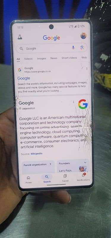 google pixel 7 pro 12/128 pta approved  dual sim 3