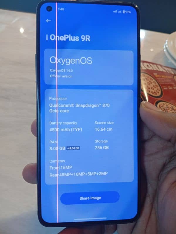 OnePlus 9R 16gb+256gb 10/10 4