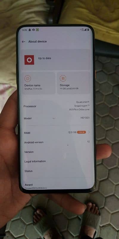 OnePlus 7t pro McLaren edition pta approved 2