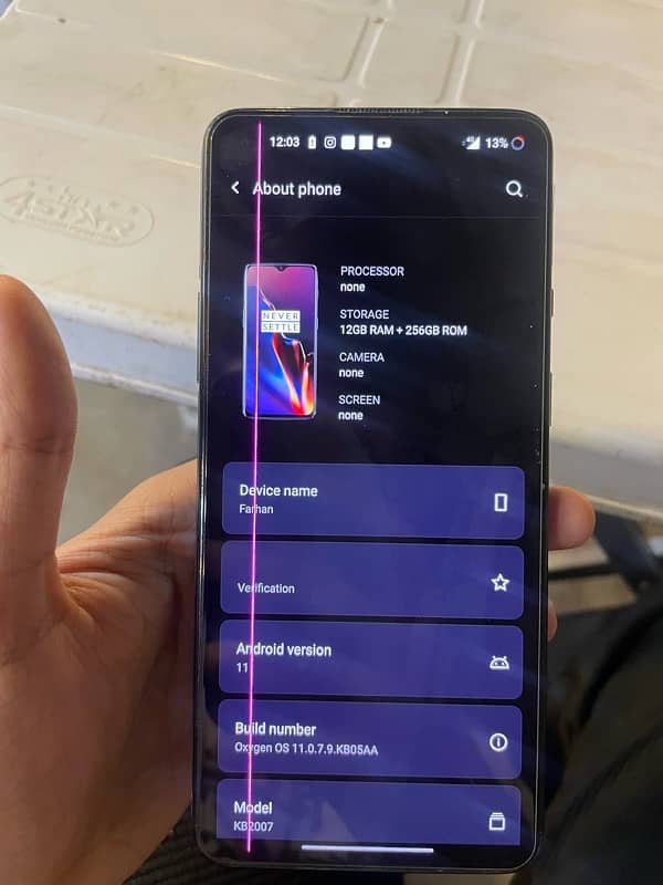 One plus 8T dual sim pta approved 9