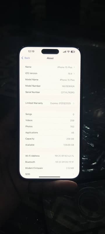 iphone 15 plus 256 gb non pta 4