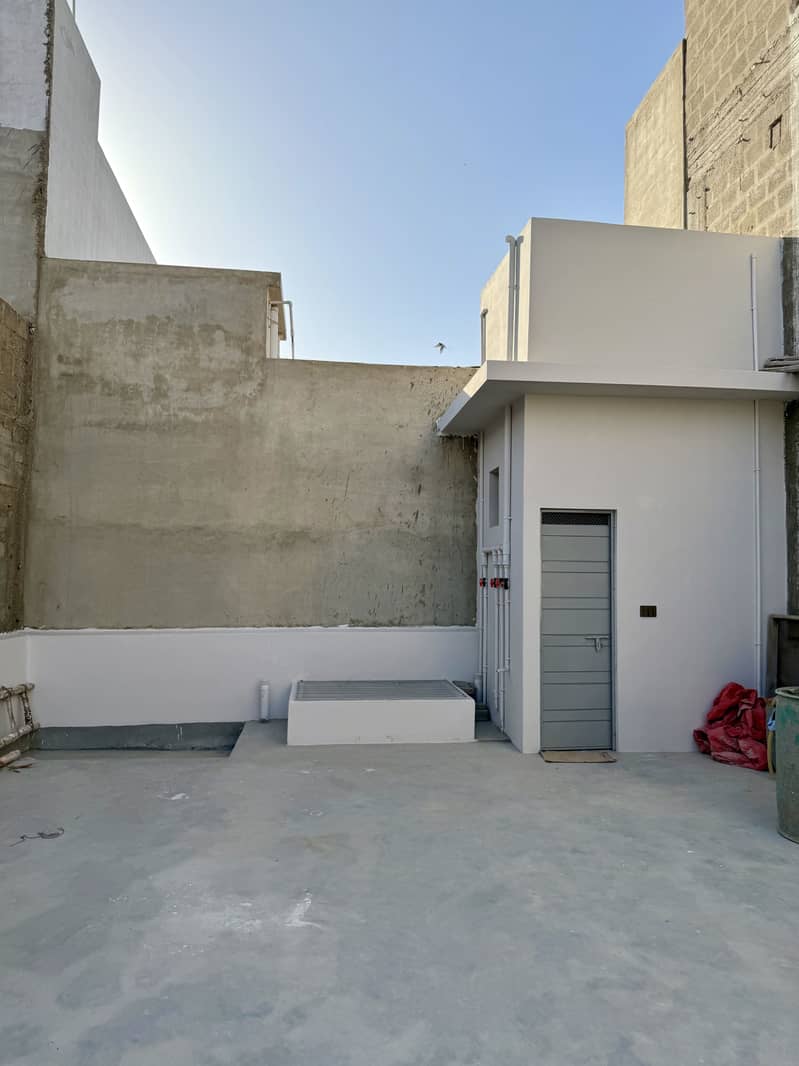 One Of The Luxurious & Ultra Modern Architect  120 sq yd SINGLE STORY leased banglow for sale at prime location vip block 5 of SAADI TOWN  (load shedding free block) 37