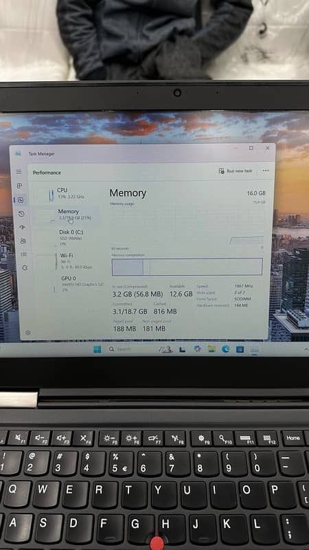 LENOVO Thinkpad X1 Carbon i7 6th Generation Ram 16gb ddr4 SSD 256gb 8