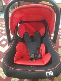 Mothercare Carry Cot & Car Seat Red .