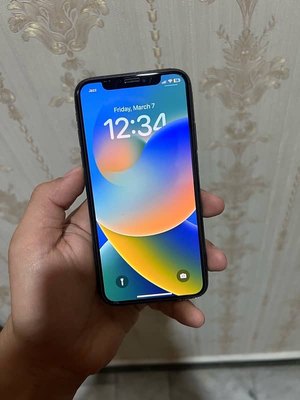 Iphone x 265gb offical pta approved 1