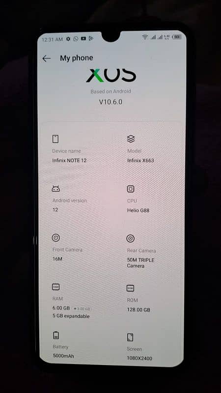 Infinix Note 12 5