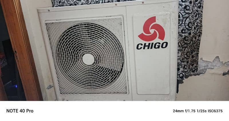 Ac Chigo company Chillar 2.5 ton non inverter 5 months used 1