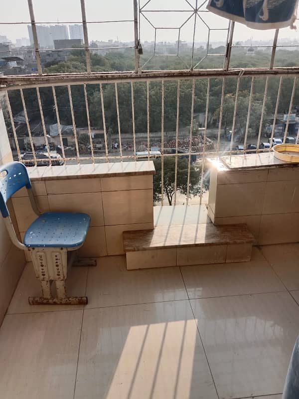 2 bed dd flat available for sale lift car parking in Gulshan Iqbal KDA lease 10