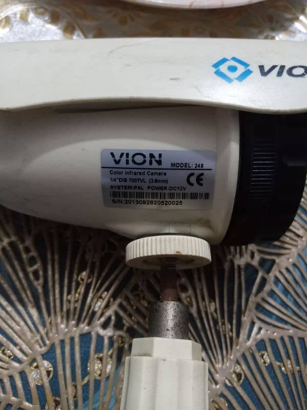 2 Pcs Vion Wi-fi and night vision Security camera for urgent sale 9