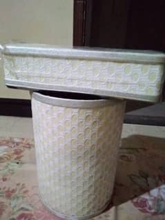 bed room new tissue box with dustbin box packing