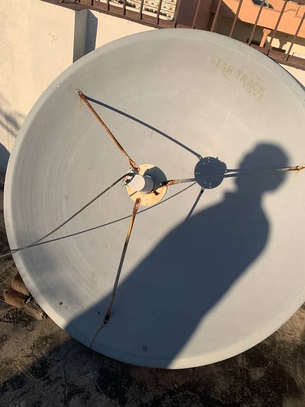 3 Dish antenna set + receiveer for sale 0