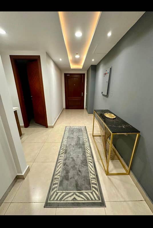 Daily Basis Hotel Apartments Available Gold Crest apartment DHA LAHORE 5