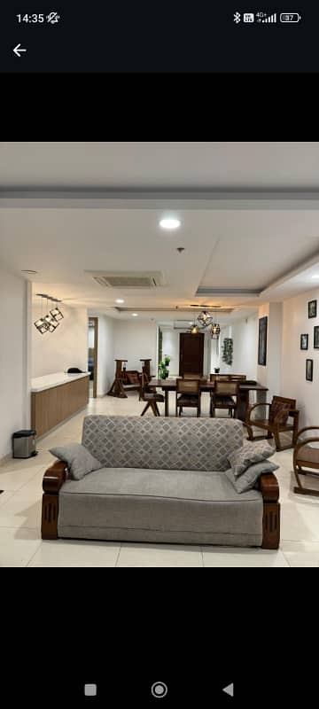 Hotel Apartment Daily Basis Two Bedroom Available Gold Crest apartment DHA LAHORE 16