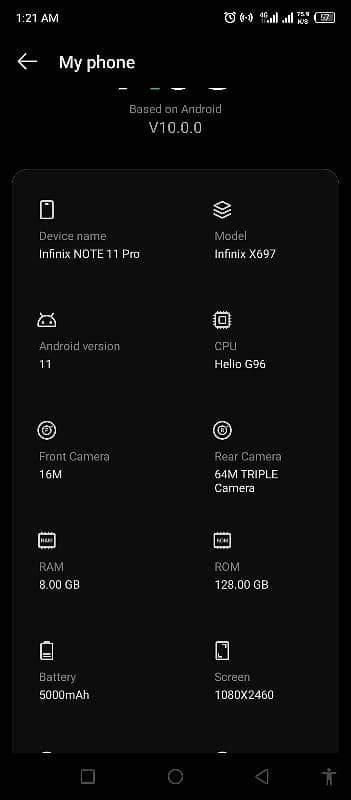 Infinix Note 11 Pro 8/128 4