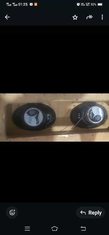 2 pioneer speaker with car sound box fitted 2