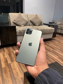 iphone 11 pro max 256gb (midnight green) sim locked