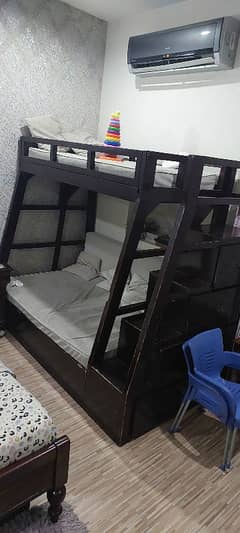 Wooden Bunk Bed