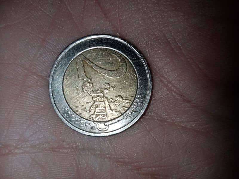 2 Euro coin Belgium 2008 Antique old  Coin 0