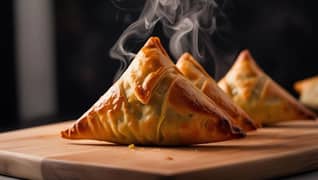 homemade samosa